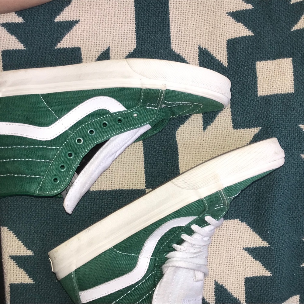 Vans Rare emerald green sk8 hi